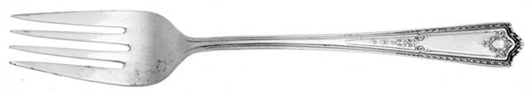 Bridal Flowers Individual Salad Fork by Society Deluxe