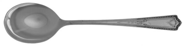 Bridal Flowers Round Bowl Soup Spoon (Cream Soup) by Society Deluxe
