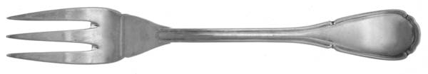 Baroque (Silverplate on Nickel) Individual Solid Fish Fork