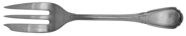 Baroque (Silverplate on Nickel) Individual Cake Fork