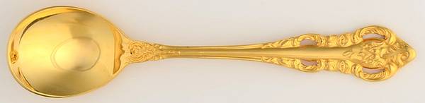 Golden Lady Joanne (Gold Electroplate) Sugar Spoon