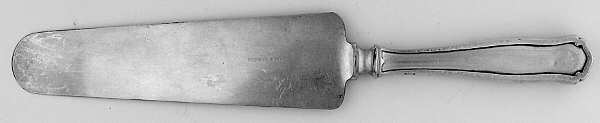 Dolores (Sterling, 1909, No Monograms) Pie Server with Silverplate Blade