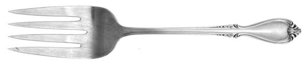 Southern Splendor (Silverplate) Medium Solid Cold Meat Serving Fork