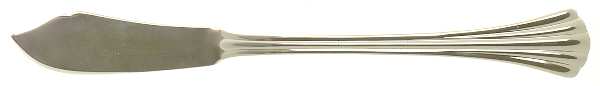 Gold Magnat (Gold Electroplate) Flat Handle Master Butter Knife