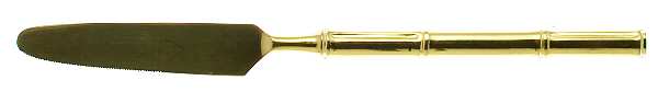 Tiburon Gold (Gold Electroplate) New French Solid Knife