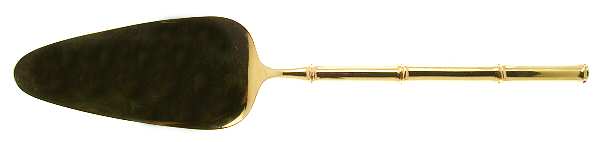 Tiburon Gold (Gold Electroplate) Solid Pie Server