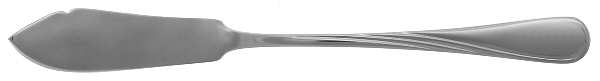 Swirl (Stainless) Flat Handle Master Butter Knife
