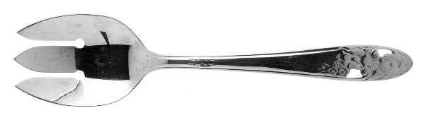 Maytime (Stainless) Small Solid Cold Meat Serving Fork by Saladmaster