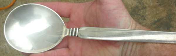 Windsor-Waldorf (STERLING) Large Solid Serving Spoon
