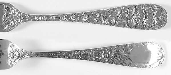 Baltimore Rose (Sterling, 1905, Decor, Monograms) by Schofield
