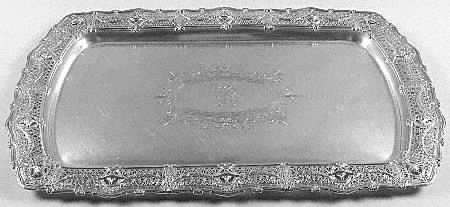 Adam (Sterling, 1909, Hollowware) Large Waiter Tray