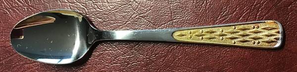 SBB7 (SILVERPLATE, GOLD ACCENTS) by SBS Bestecke