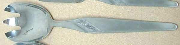 SLK6 (STAINLESS) Solid Salad Serving Fork