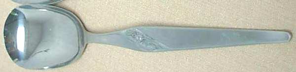 SLK6 (STAINLESS) Solid Salad Serving Spoon