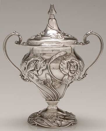 SHR13 (Sterling, Hollowware) Sugar Bowl & Lid