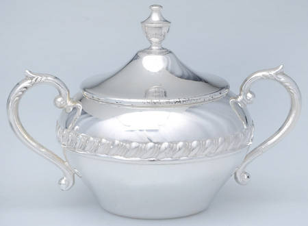SDN10 (Silverplate, Hollowware) Mini Open Sugar Bowl