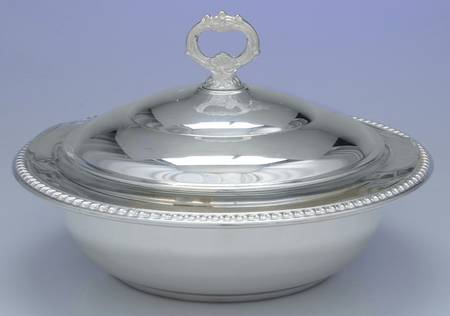 Gadroon (Silverplate, Hollowware) by Sheridan Silver Co