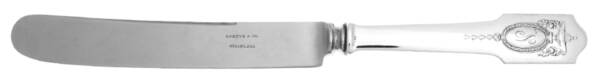 Adam (Sterling, 1909, Monograms) Blunt Hollow Knife with Bolster