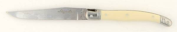 Laguiole-Ivory (Stainless) Individual Steak Knife Hollow Handle