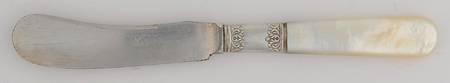 Pearl Handle 1 (Sterling) Pearl Handle Butter Spread/Paddle