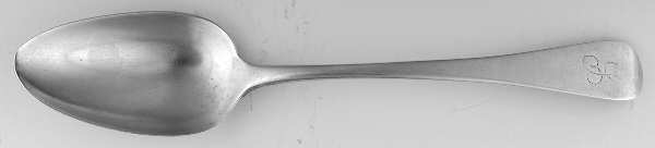 SGJ1 (Sterling) Tablespoon (Serving Spoon) by Solomon Hougham
