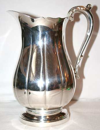 3606 (Silverplate, Hollowware) Silverplate Water Pitcher