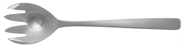 SOL13 (Stainless) Solid Salad Serving Fork