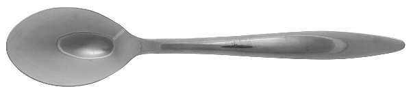 Arrow (Stainless) Place/Oval Soup Spoon by Splendide