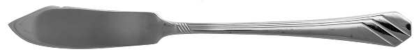 Naples (Stainless) Flat Handle Master Butter Knife by Splendide