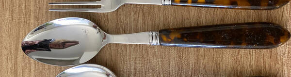 Tortoise (Stainless) Solid Serving Spoon