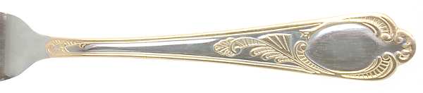 Wien (Stainless, Gold Accents) by SBS Bestecke