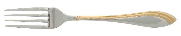 SJM1 (Stainless, Gold Accent) Individual Salad Fork by St. James