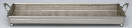 Astoria (Stainless, Hollowware) 16" Rectangular Tray by Southern Living