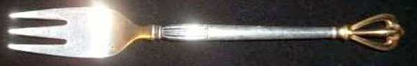 Golden Crown (Sterling) Dessert Fork