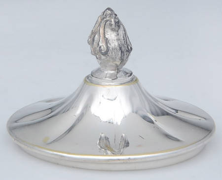 SDN16 (Silverplate, Hollowware) Lid for Sugar Bowl by Sheridan Silver Co