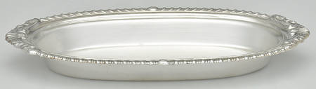 Shell & Gadroon (Silverplate, Hollowware) 1/4 Pound Butter No Lid by Sheridan Silver Co