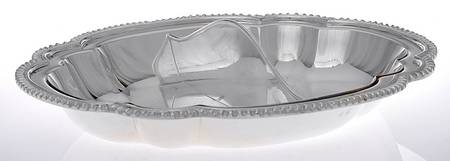 1626 (Silverplate, Hollowware) Double Oval Vegetable No Lid by Sheffield Silver Co (USA)