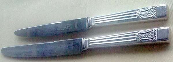 Silver Rose (Silverplate) New French Hollow Knife by Sheffield