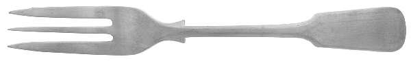 SSD12 (Stainless) Individual Salad Fork by Sheffield Silver Co (England)