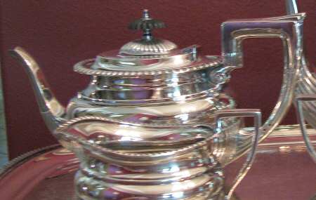 8589 (Silverplate, Hollowware) Teapot by Sheffield Silver Co (England)
