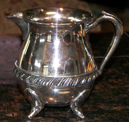 3877 (Silverplate, Hollowware) Creamer by Sheets-Rockford