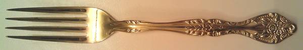 Charles IV (Gold Electroplate) Fork