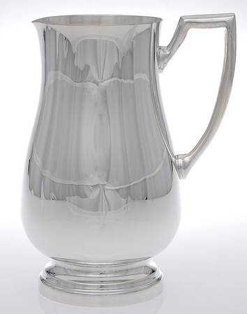 Silverplate Hollowware Silverplate Water Pitcher