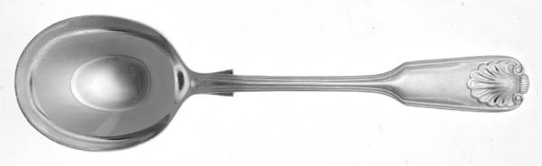 SSD15 (Silverplate) Round Bowl Soup Spoon (Cream Soup)