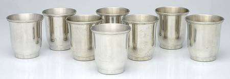 Georgia (Pewter, Hollowware) 9 Oz Tumbler - Set of 8