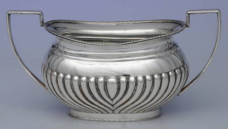 SSD18 (Silverplate, Hollowware) Silverplate Open Sugar Bowl