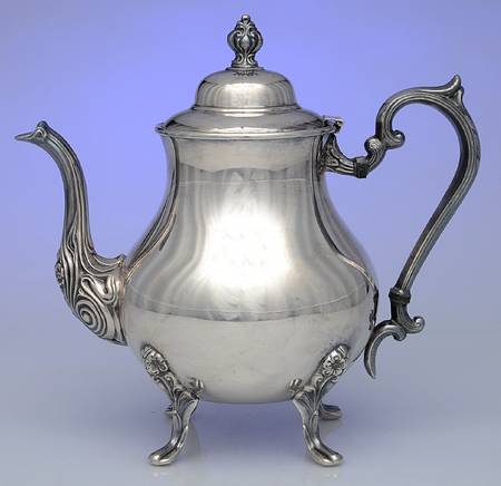 SDN24 (Silverplate, Hollowware) Teapot