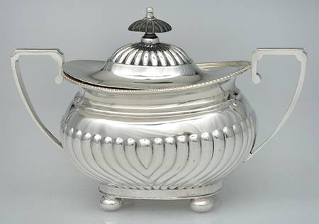 Dearden (Silverplate, Hollowware) Sugar Bowl & Lid