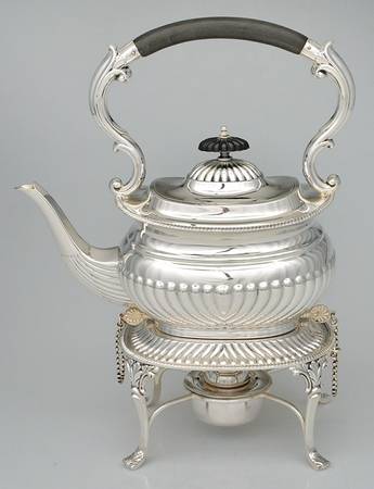 Dearden (Silverplate, Hollowware) Kettle, Stand & Burner