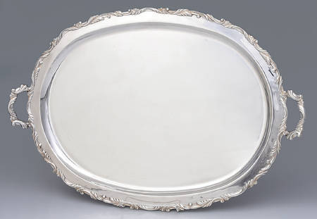 SBN12 (Sterling, Hollowware) Large Waiter Tray